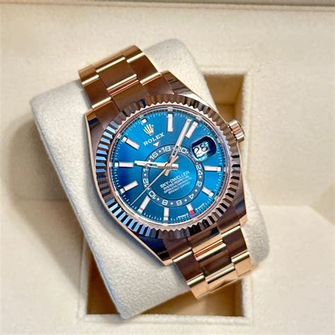 rolex sky dweller rose gold listenpreis|rolex sky dweller sale.